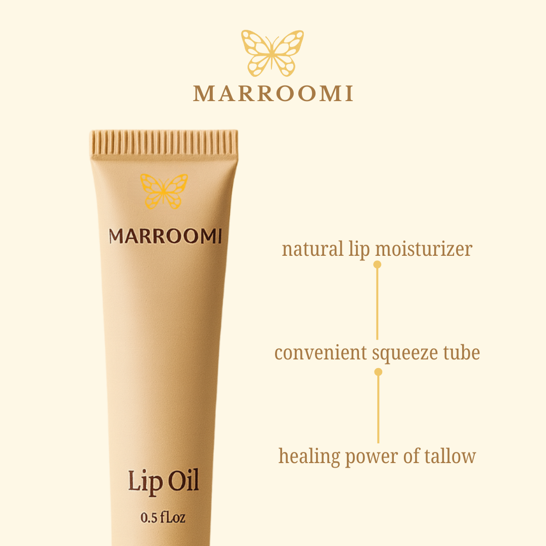 Marroomi™ Natural Beef Tallow Lip Balm