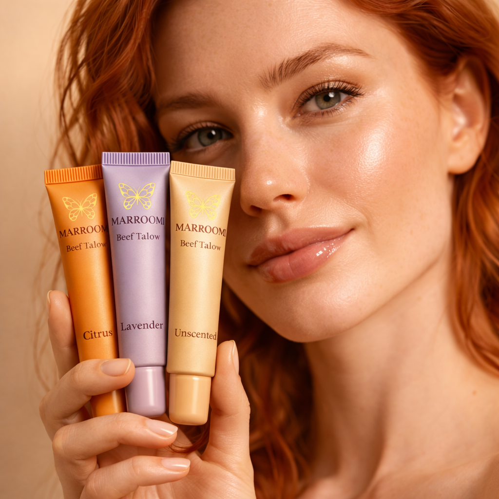 Marroomi Essential Lip Trio  Beef Tallow Lip Balm